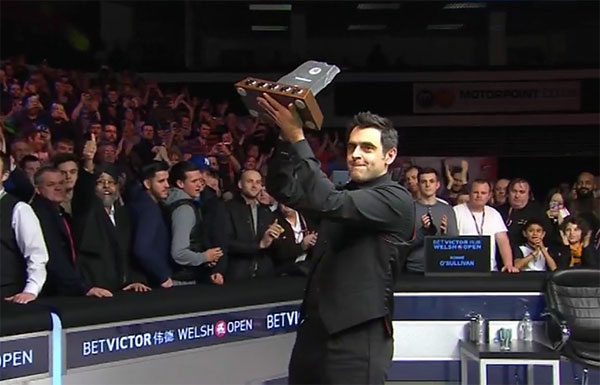 Ронни О'Салливан – победитель Welsh Open 2016